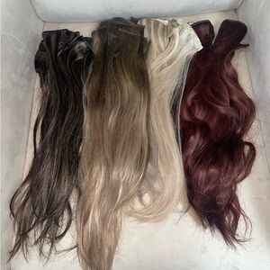Bellami & Amazon brands Human Hair Extensions bundle | All 4 sets for one price